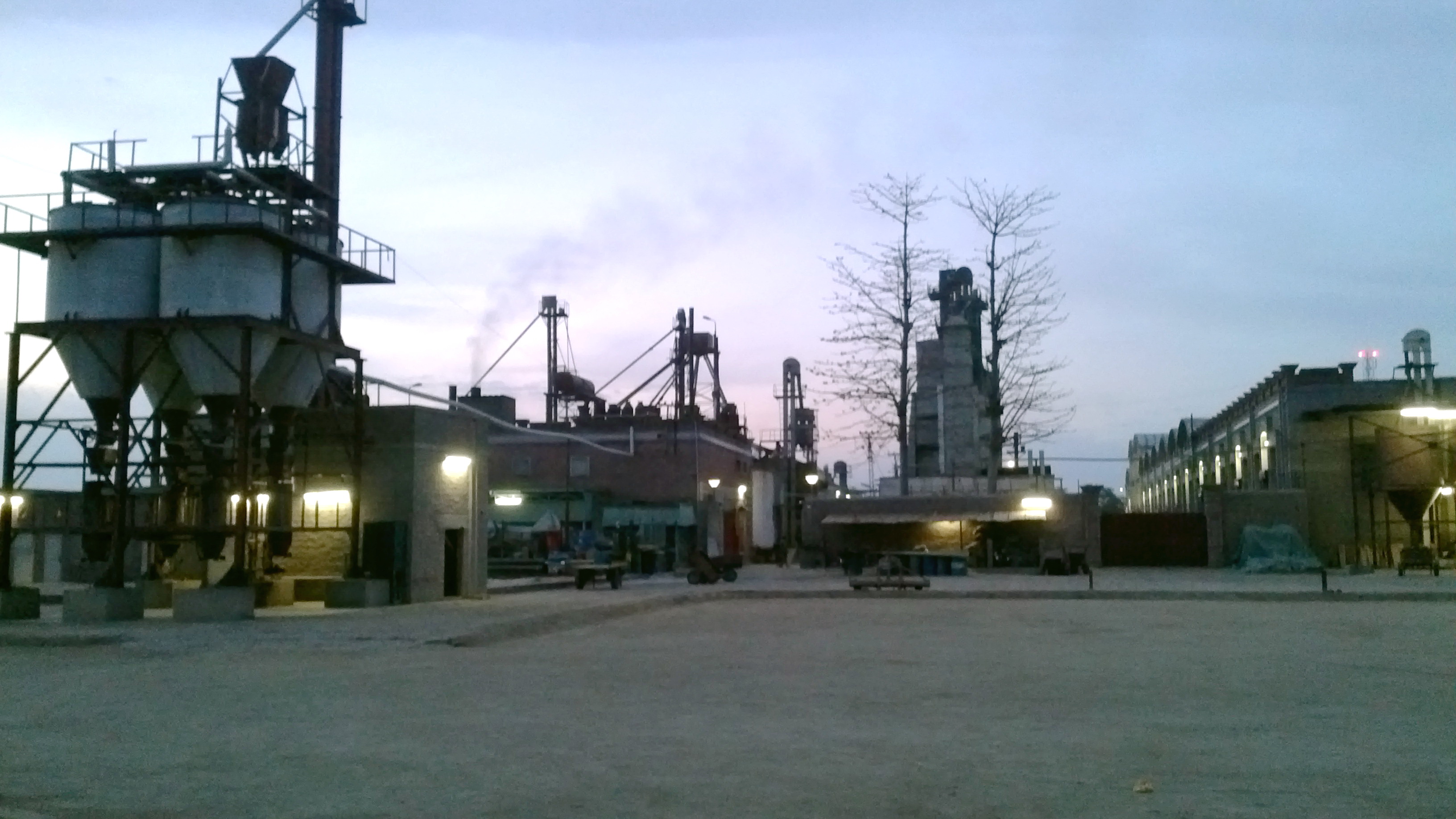 Evening view of the Mills
